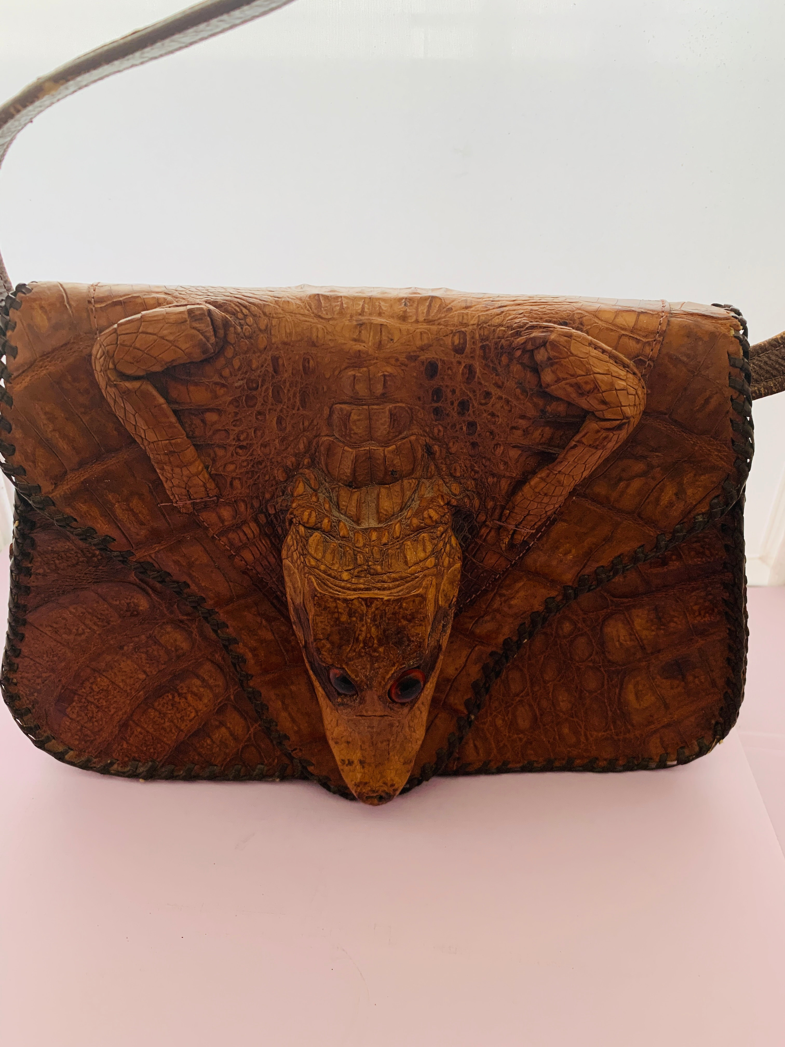 Vintage Alligator Handbag | eBay